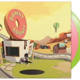 (image for) Daniel Kostner: DONUT COUNTY (PINK/GREEN) OST VINYL 2XLP