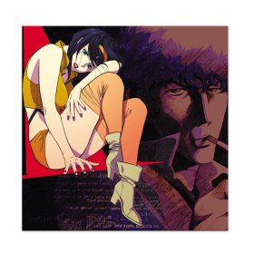 Yoko Kanno And The Seatbelts: COWBOY BEBOP ORIGINAL SERIES SOUNDTRACK EIN EDITION (OPAQUE WHITE AND OPAQUE BROWN) VINYL 2XLP