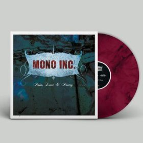 Mono Inc: PAIN, LOVE & POETRY (MAGENTA W/ BLACK SPLATTER) VINYL LP