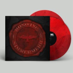 Mono Inc.: NIMMERMEHR (RED TRANSPARENT W/ BLACK SPLATTER) VINYL 2XLP