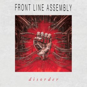 Front Line Assembly: DISORDER (RED & BLACK SPLATTER) VINYL LP