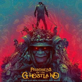 Joseph Trapanese: PRISONERS OF THE GHOSTLAND (ORIGINAL MOTION PICTURE SOUNDTRACK) (RED W/ BLUE SPLATTER) VINYL 2XLP