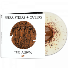 Revolting Cocks: BEERS STEERS & QUEERS 2022 CLEOPATRA (WHITE SPLATTER) VINYL LP