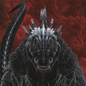 Ken Sawada: GODZILLA SINGULAR POINT ORIGINAL SOUNDTRACK (WHITE RED BLUE SWIRL) VINYL 2XLP