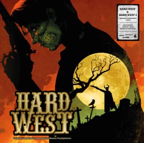 Marcin Przybylowicz & Jason Graves: HARD WEST & HARD WEST 2 ORIGINAL SOUNDTRACK (TRANSPARENT ORANGE & BLUE) VINYL 2XLP