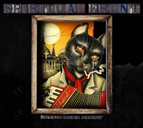 Spiritual Front: ROTTEN ROMA CASINO (LIMITED RED AND BLACK MARBLED) VINYL LP