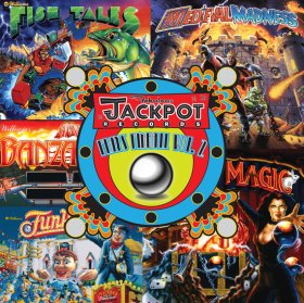 (image for) Various Artists: FABULOUS JACKPOT RECORDS PLAYS PINBALL VOL. 2 (OPAQUE LIME GREEN) VINYL LP