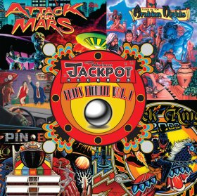 (image for) Various Artists: FABULOUS JACKPOT RECORDS PLAYS PINBALL VOL.1 (OPAQUE ORANGE) VINYL LP