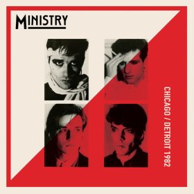 Ministry: CHICAGO / DETROIT 1982 (RED MARBLED) VINYL LP