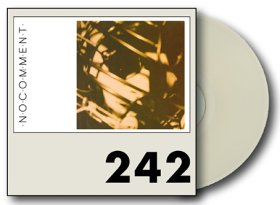 Front 242: NO COMMENT (CRYSTAL CLEAR) VINYL LP