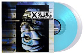 Suicide Commando: CONSTRUCT-DESTRUCT (CURACAO/CRYSTAL CLEAR) VINYL 2XLP (PREORDER, EXPECTED LATE JANUARY)