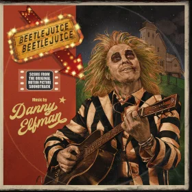 Danny Elfman: BEETLEJUICE BEETLEJUICE ORIGINAL SCORE (LIME GREEN & BLUE HAND) VINYL LP