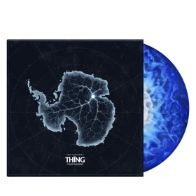 Ennio Morricone: JOHN CARPENTER'S THE THING (ORIGINAL MOTION PICTURE SOUNDTRACK) (BLUE & WHITE) VINYL LP