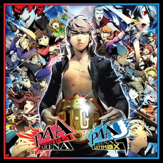 (image for) Atlus Sound Team: PERSONA 4 ARENA & PERSONA 4 ARENA ULTIMAX (SPLATTER) VINYL 3XLP