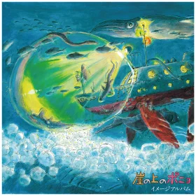 Joe Hisaishi: PONYO ON THE CLIFF BY THE SEA (IMAGE ALBUM) (BLACK) VINYL LP