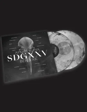 Apoptygma Berzerk: SDGXXV (Soli Deo Gloria Reworked) Translucent Grey/Smoke Effect Vinyl 2xLP