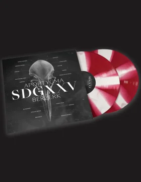 Apoptygma Berzerk: SDGXXV (Soli Deo Gloria Reworked) Red/White Cornetto Effect Vinyl 2xLP