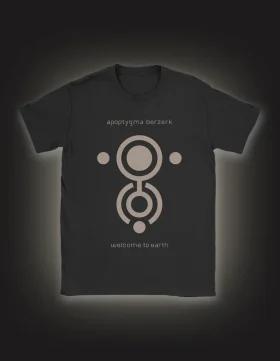 Apoptygma Berzerk: Crop Circle Black Unisex Shirt - Large