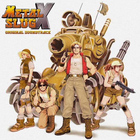 SNK Sound Team: METAL SLUG X (ORANGE) VINYL LP - Click Image to Close