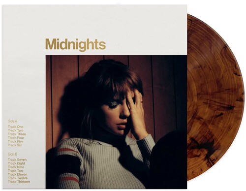 Taylor Swift: MIDNIGHTS (MAHOGANY EDITION) VINYL 2XLP - Click Image to Close