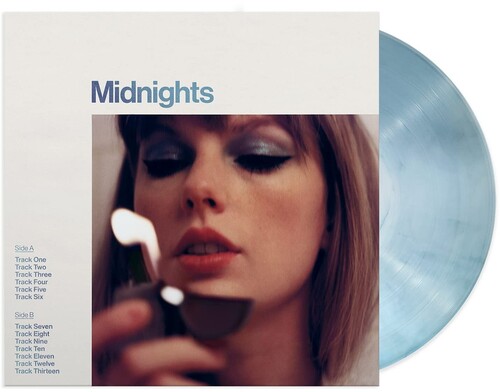 Taylor Swift: MIDNIGHTS (MOONSTONE BLUE EDITION) VINYL 2XLP - Click Image to Close